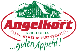 SV Südkirchen - Logo Fleischerei Partyservice Angelkort